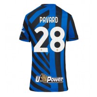 Dámy Fotbalový dres Inter Milan Benjamin Pavard #28 2024-25 Domácí Krátký Rukáv